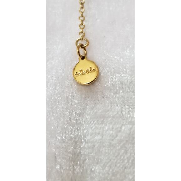 Stella&Dot reversable pendant necklace 17" w/3 1/2" 1.1559 - Picture 9 of 9